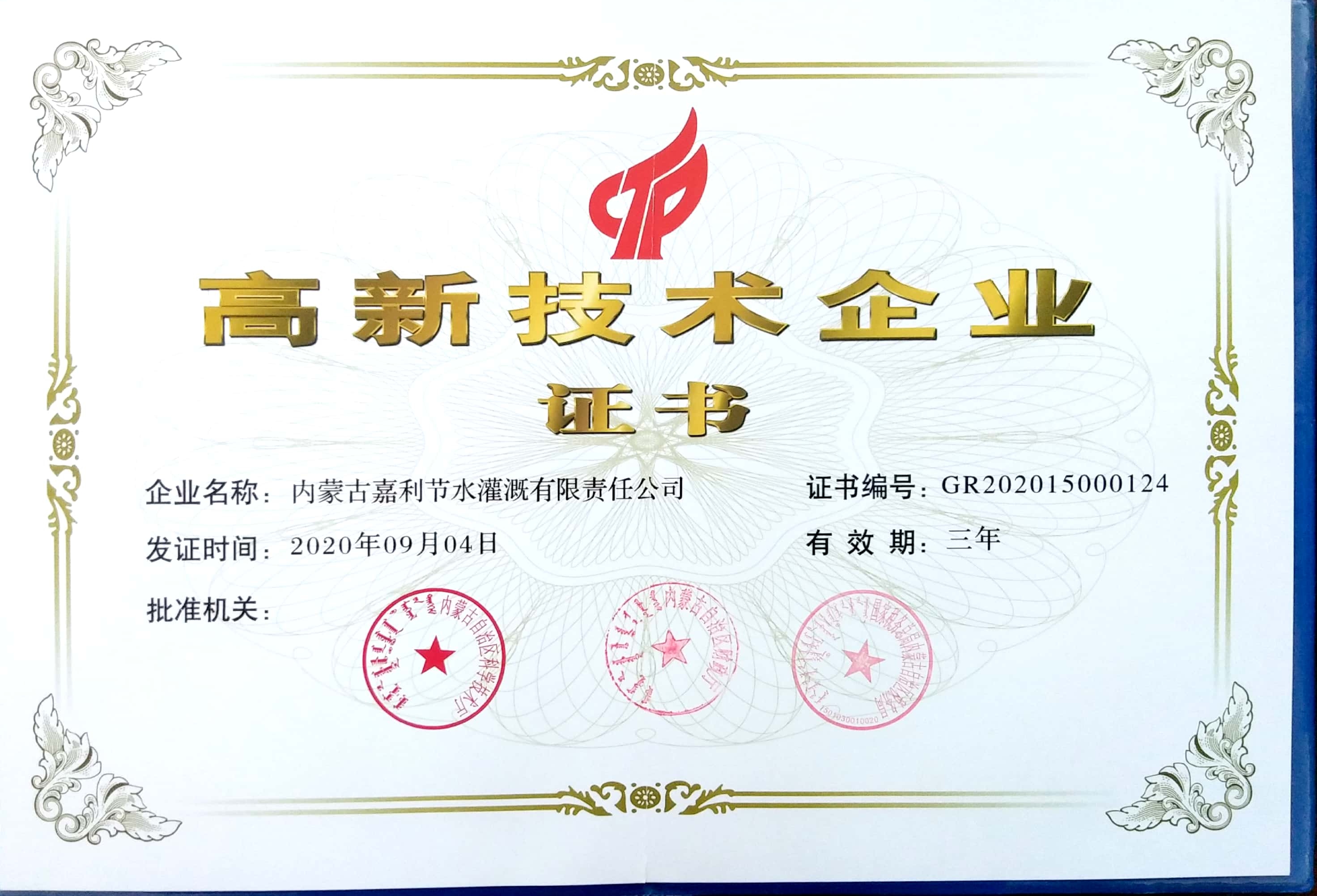 高新技術(shù)企業(yè)